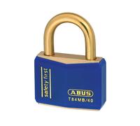 Candado De Acero Inoxidable Abus T84MB/40Mm Azul A Prueba De Óxido Abut8440Blu