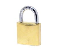 candado de alta resistencia, Candado con llave de latón, cerradura seguridad antirrobo y resistente al agua, 3 llaves, ancho 20mm-75mm(Copper,25x42mm)