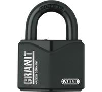 Candado De Alta Seguridad Abus Granit Plus 63 Mm, Cuerpo De Acero Cementado, Grillete De Acero Endurecido, Cilindro De Disco Abus Plus, Acabado Negro Pvc, Antirrobo Din En 12320