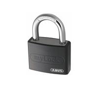Candado De Aluminio Abus T65AL/40mm Negro Con Llave Igual 6401 ABU