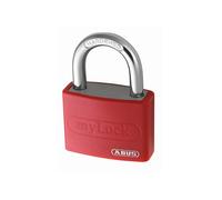 Candado De Aluminio Abus T65AL/40mm Rojo ABU65AL40RED