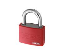 Candado De Aluminio Abus T65AL/40mm Rojo Con Llave Igual 6401 ABUKA
