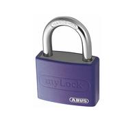 Candado De Aluminio ABUS T65AL/40mm Violeta Con Llave Igual 6401 AB