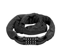 Candado de bicicleta de 74cm, candado de cadena antirrobo Compatible con accesorios de ciclismo de montaña, MTB y carretera