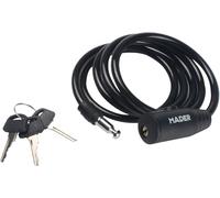 Candado de cable - 8x1200mm, resistente y flexible, ideal para bicicletas. Ofrece seguridad y comodidad en su uso diario.*