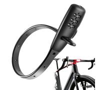 Candado de Cable, Candado Combinado para Motocicleta y Scooter, Protección Antirrobo para Puertas, Carritos, Patines, Monopatines y Más