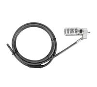 Candado de cable de seguridad Targus - Negro - 6,5 pies