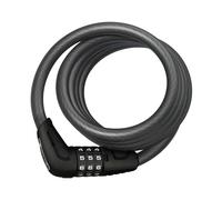 Candado de Cable en Espiral Abus Star 4508C/150 1,5m Negro