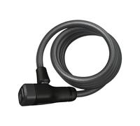 Candado de Cable en Espiral Abus Star 4508K/150 1,5m Llave Negro