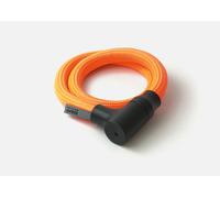Candado de cable Texlock orbit 100cm acid / naranja