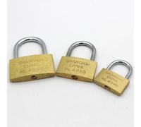 Candado de cobre con cabeza de lobo, cerradura de latón, cerraduras pequeñas, cerraduras for puertas de 20/25/30 mm, no se oxida, núcleo de cerradura, incluye 2 llaves(25mm)