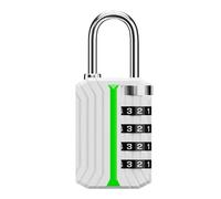 Candado de combinación - Cerraduras de puerta impermeables sin llave, cerraduras de cremallera para bolsas | Cerraduras de combinación para taquilla, oficina, almacén, garaje, puerta, patio, porche
