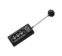 Candado de combinación, código reajustable de 3 dígitos, cerradura de equipaje con cable de acero, cuerpo ABS inoxidable, casillero seguro de gimnasio de viaje