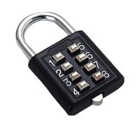Candado de combinación con contraseña de 8 dígitos, aleación de zinc, for maletas, equipaje, viaje, código de bloqueo inteligente, cerradura con llave.(Sky Blue)