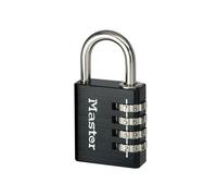 Candado De Combinación De 4 Dígitos Master Lock Acabado Negro 40Mm MLK7640BLK