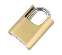 Candado de combinación de 4 dígitos resistente con grillete de acero endurecido de 8 mm, cuerpo de aleación de zinc de alta seguridad, diseño resistente al cortador de pernos para taquillas, garajes