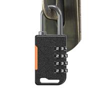 Candado de Combinación para Taquillas - Impermeable De 4 Dígitos Para Seguridad - De Aleación de Zinc Resistente al Clima con Combinación | Para Hogar Escuela Gimnasio Maleta Equipaje Mochila y Bolsos