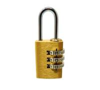 Candado de combinación Tri-Circle de 20 mm BC - Candado de combinación resistente y seguro. Ideal para bolsos, armarios, puertas y más. | Seguridad fiable | Fácil instalación