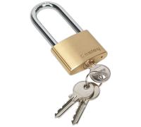 Candado De Cuerpo De Latón Sealey PL102L Con Gancho Largo De 50Mm