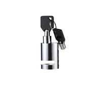 Candado de Disco, Bloqueo de freno de disco, mini cerradura de rueda antirrobo de la seguridad de la motocicleta con 2 llaves para la de la moto de la bicicleta Candado Moto