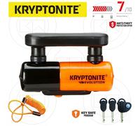 Candado De Disco Kryptonite Dogbone Recordatorio Cable Antirrobo Moto