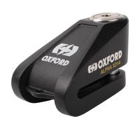 Candado de disco oxford alpha xd14-Ø14mm negro para moto repuestos accesorios