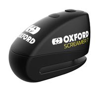 Candado de disco oxford screamer 7-Ø7mm negro para moto repuestos accesorios