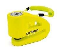 candado de disco urban ur208y 10mm amarillo UNICA