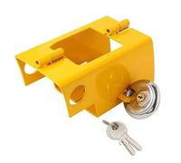 Candado de embrague para remolque, con protección antirrobo, enganche de bola de bloqueo, adaptador de bloqueo de lengua resistente, candado de remolque de alta seguridad, candado para remolque, para
