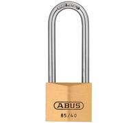 CANDADO De Latón ABUS 35434 85/40Mm Con Cadena De 63Mm Tarjeta