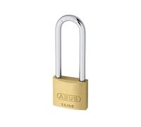 Candado De Latón Abus Mecánico 55/40mm Con Llave Igual 63mm De Longitud