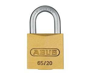 Candado De Latón Abus Mecánico 65/20mm Con Llave Igual 201 ABUKA02321