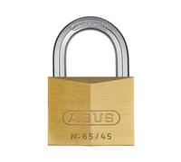 Candado De Latón Abus Mecánico 65/45Mm Con Llave Igual 456 Abuka03904