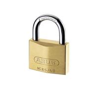 Candado De Latón Abus Mecánico 65/50Mm Con Llave Maestra Mk65501 Abu6550Mk01