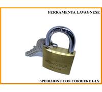 Candado De Latón Con Llave Única 40 Mm Cisa 22010-40-0
