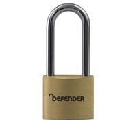 Candado De Latón Defender DFBP4/2.5 Con Cuerpo Largo 40mm