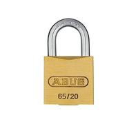 Candado De Latón Mecánico Abus 65/20mm Con Llave Igual 204 ABUKA03890