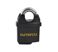 Candado De Latón Recubierto De PVC Faithfull 50Mm FAIPLB50WP