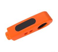 Candado de manillar, 6 x 1.45 x 1.94 pulgadas, antirrobo, ABS antirrobo, para bicicletas de carretera, montaña, ciudad, ligero, portátil (naranja)