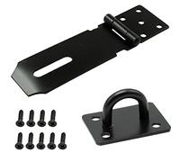 Candado de puerta, candado de acero inoxidable de 4 pulgadas, cerradura de cerradura de cobertizo de cerradura de cobertizo de puerta, armario, jaula de mascotas