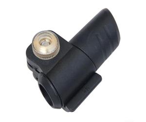 Candado de repuesto para bastones de senderismo de 14 mm, 16 mm, 18 mm, pieza de reparación de plástico para senderismo, abrazadera segura para mochileros y equipo de montañismo, negro (14)