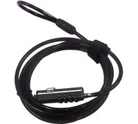 Cable de seguridad ewent para portatil - combinacion 4 digitos 1.8m