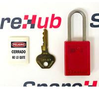 Candado de seguridad MASTER LOCK S31RED (6 piezas en 1 caja)