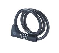 Candado de seguridad para bici Yale, de cable, con combinación y llave - YCC0/12/100/2