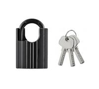 Candado de viga de medio paquete con 3 llaves, para portón | Cerradura con llave de alta resistencia, para casillero de cerca de caja de herramientas(63mm)