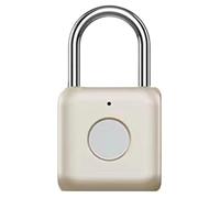 Candado electrónico de dactilares - Cerradura inteligente impermeable para casillero, Cerradura de casillero de dactilares impermeable, Candado inteligente con biometría sin bibliote