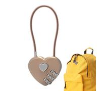 Candado en forma de corazón - Candado personalizado con forma de corazón, candado de corazón grabado, candado decorativo con forma de corazón, candado en forma de corazón, herramienta de protección