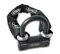 §Candado en U Artago 18XL + Cadena ø14mm 100cm§