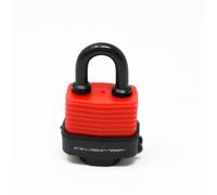 Candado impermeable de 30 mm - Candado de seguridad resistente a la intemperie y al óxido para exteriores, ideal para puerta, jardín, cobertizo, garaje, barco y más, resistente a la corrosión y