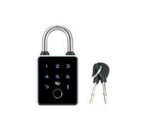 Candado impermeable inteligente, con control de aplicación para RFID para TUYA Secure Fingerprint Keyless al aire libre interior antirrobo GPS Tracking Lock (T55D A)